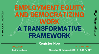 Webinar: Employment Equity and Democratizing Work - A Tranformative Framework