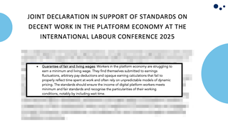 ILO Joint Declaration