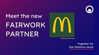 Fairwork - McDonald’s Germany signs the Fairwork Pledge
